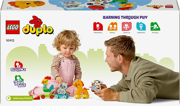 Фото - Конструктор LEGO DUPLO My First Потяг тваринок (10412)