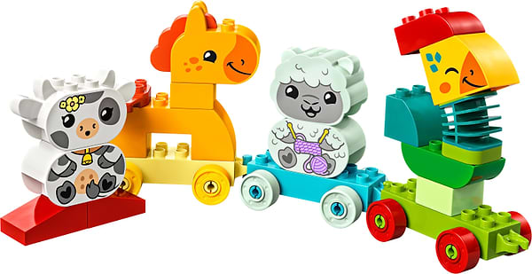Фото - Конструктор LEGO DUPLO My First Потяг тваринок (10412)
