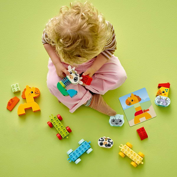 Фото - Конструктор LEGO DUPLO My First Потяг тваринок (10412)
