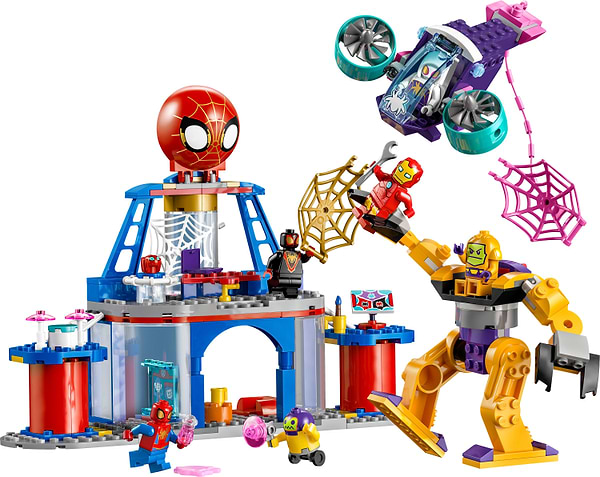 Фото - Конструктор LEGO Spidey Паутинная штаб-квартира команды Паука (10794)
