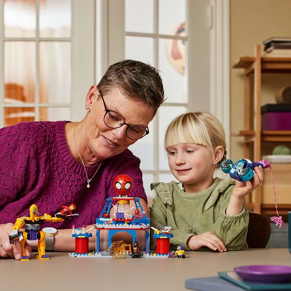 Фото - Конструктор LEGO Spidey Паутинная штаб-квартира команды Паука (10794)