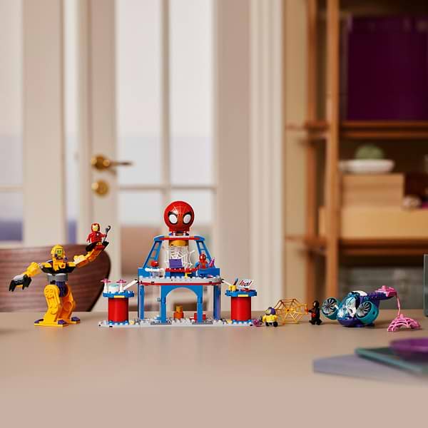 Фото - Конструктор LEGO Spidey Паутинная штаб-квартира команды Паука (10794)
