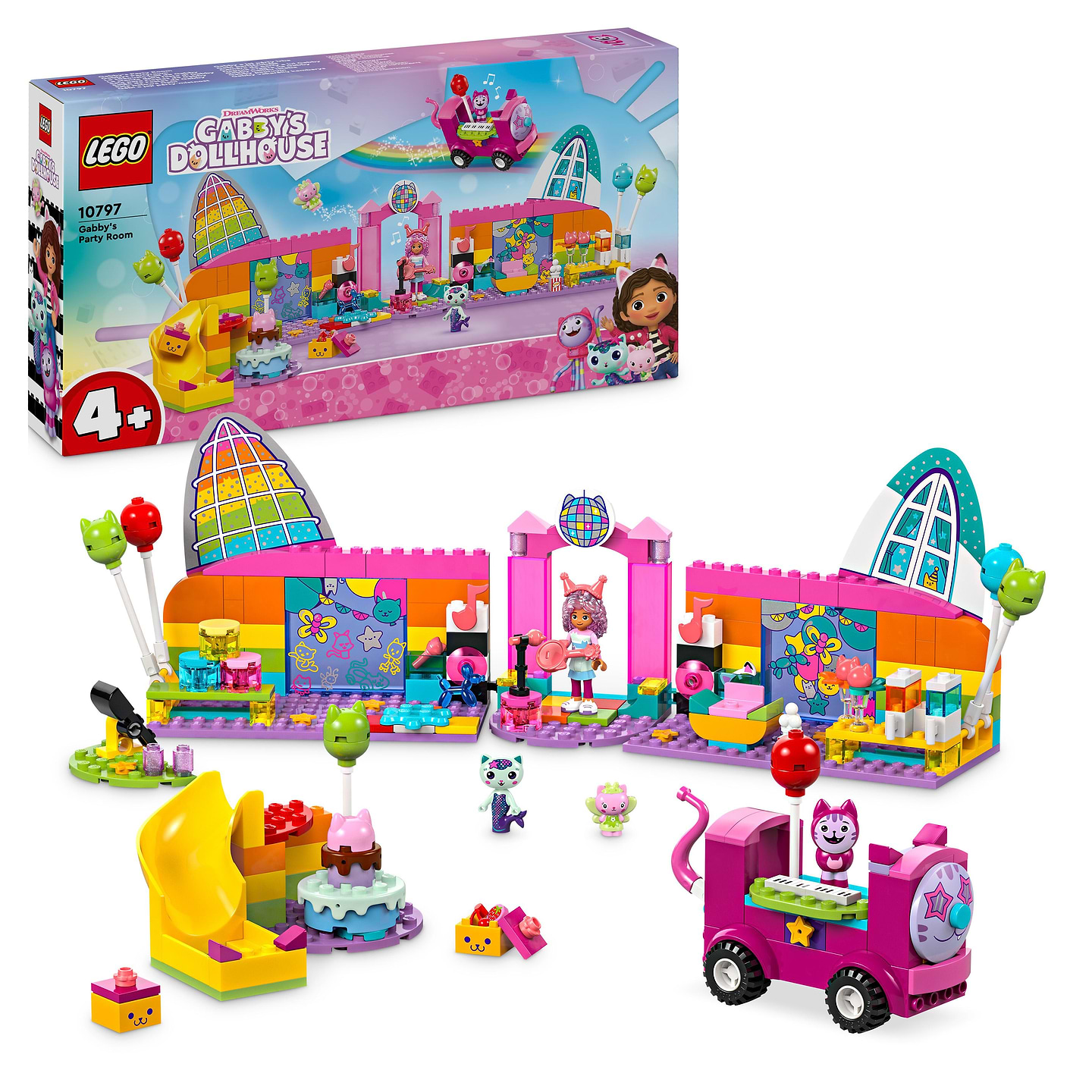 Конструктор LEGO Gabby’s Dollhouse Святкова кімната Ґаббі (10797) - Фото 1