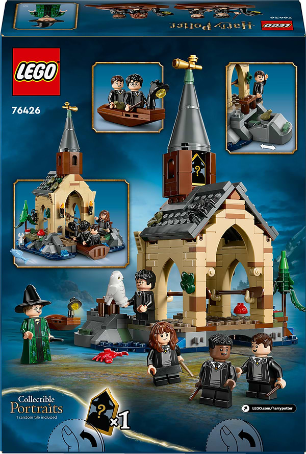 Фото - Конструктор LEGO HARRY POTTER TM Замок Гоґвортс. Човновий елінг (76426)