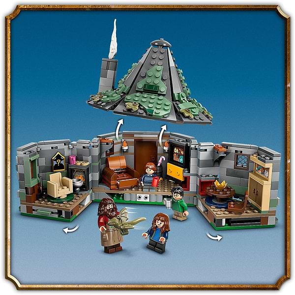 Фото - Конструктор LEGO HARRY POTTER TM Хатинка Геґріда: Несподівані гості (76428)