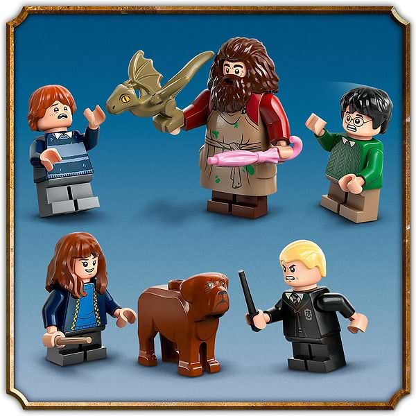 Фото - Конструктор LEGO HARRY POTTER TM Хатинка Геґріда: Несподівані гості (76428)