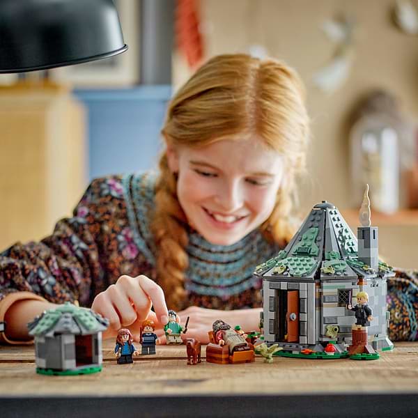 Фото - Конструктор LEGO HARRY POTTER TM Хатинка Геґріда: Несподівані гості (76428)