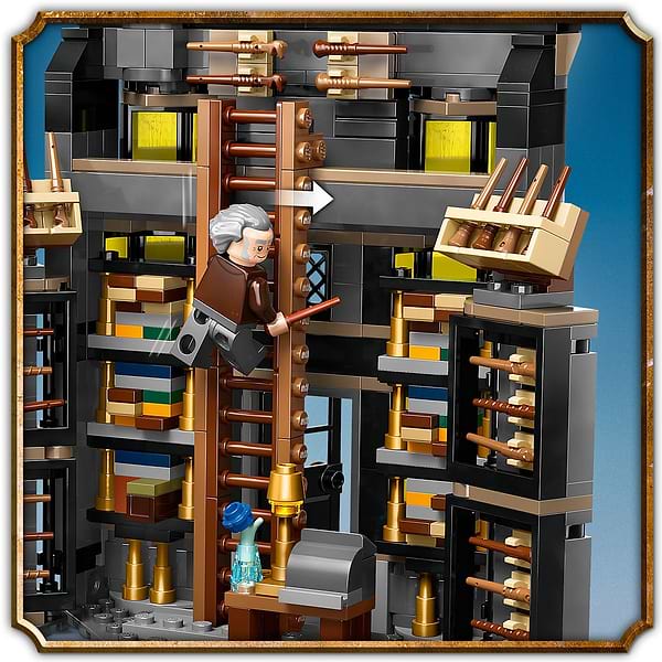 Фото - Конструктор LEGO Harry Potter™ Магазины Оливандера и мантий от Мадам Малкин (76439)