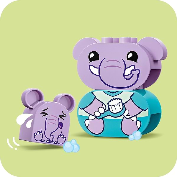 Фото - Конструктор LEGO DUPLO My First Повседневные процедуры: Время принимать ванну (10413)