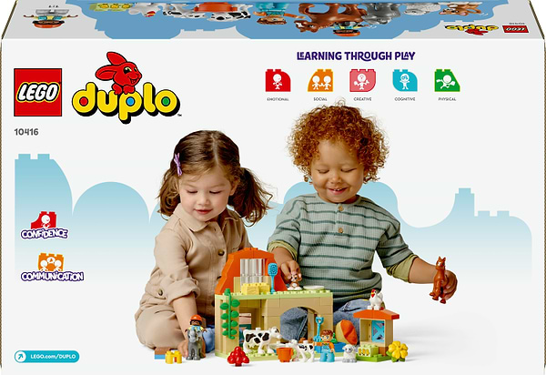 Фото - Конструктор LEGO DUPLO Town Догляд за тваринами на фермі (10416)