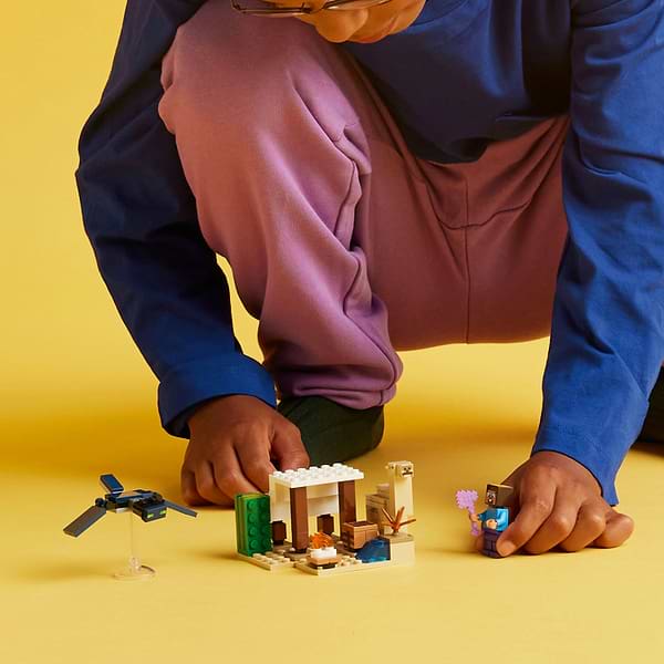 Фото - Конструктор LEGO Minecraft Экспедиция Стива в пустыню (21251)