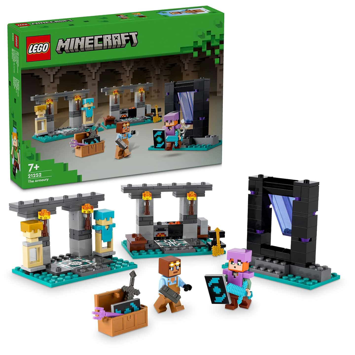 Конструктор LEGO Minecraft Оружейная (21252) - Фото 1