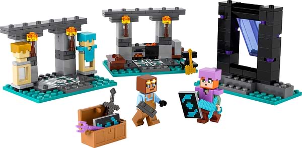 Фото - Конструктор LEGO Minecraft Оружейная (21252)