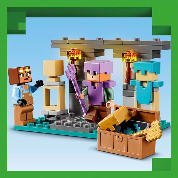 Фото - Конструктор LEGO Minecraft Оружейная (21252)