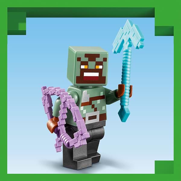 Фото - Конструктор LEGO Minecraft Засідка біля порталу в Нижній світ (21255)