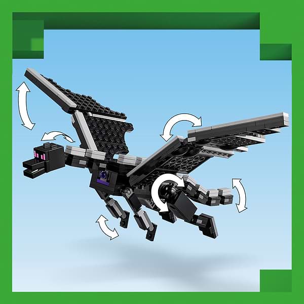 Фото - Конструктор LEGO Minecraft® Дракон Енду і Корабель Краю (21264)