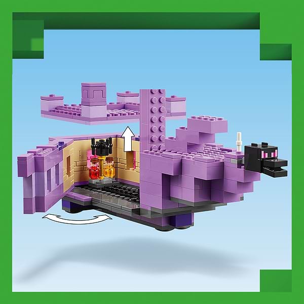 Фото - Конструктор LEGO Minecraft® Дракон Енду і Корабель Краю (21264)