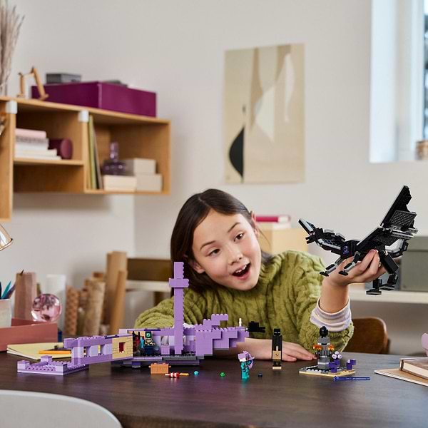 Фото - Конструктор LEGO Minecraft® Дракон Енду і Корабель Краю (21264)