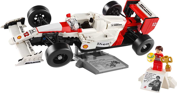 Фото - Конструктор LEGO ICONS McLaren MP4/4 и Айртон Сенна (10330)