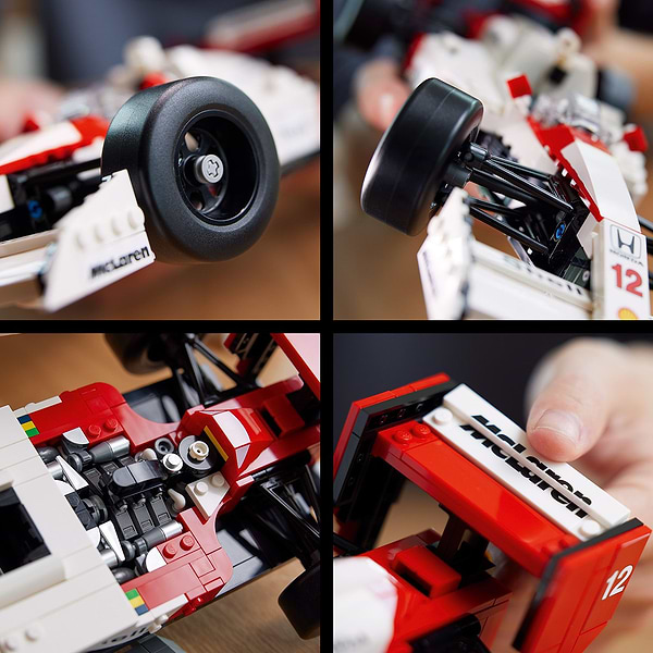 Фото - Конструктор LEGO ICONS McLaren MP4/4 и Айртон Сенна (10330)