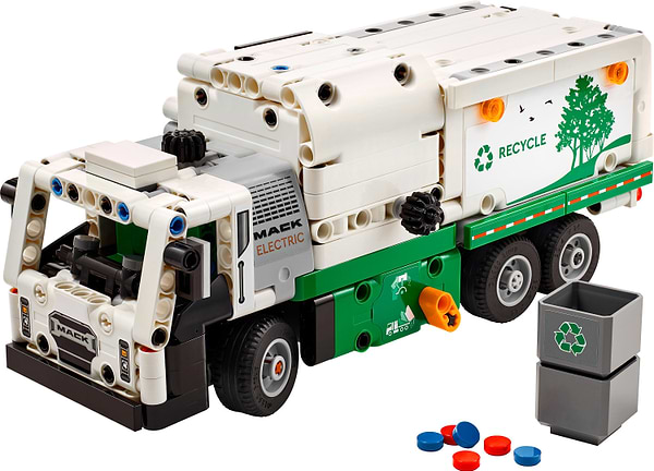 Фото - Конструктор LEGO Technic Мусоровоз Mack® LR Electric (42167)
