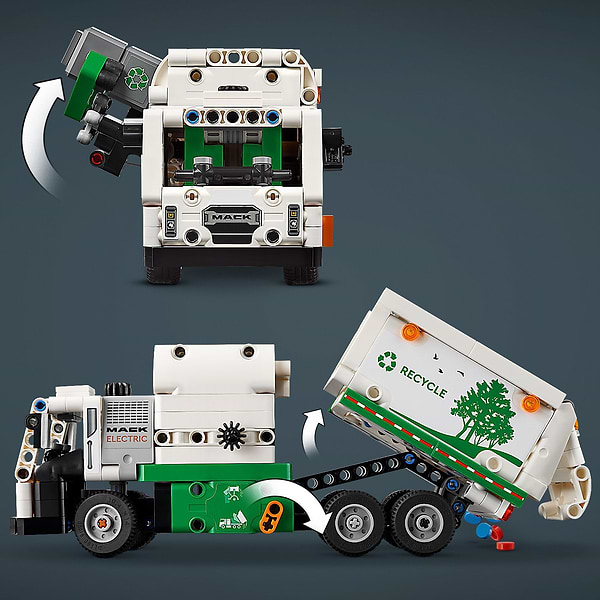 Фото - Конструктор LEGO Technic Мусоровоз Mack® LR Electric (42167)