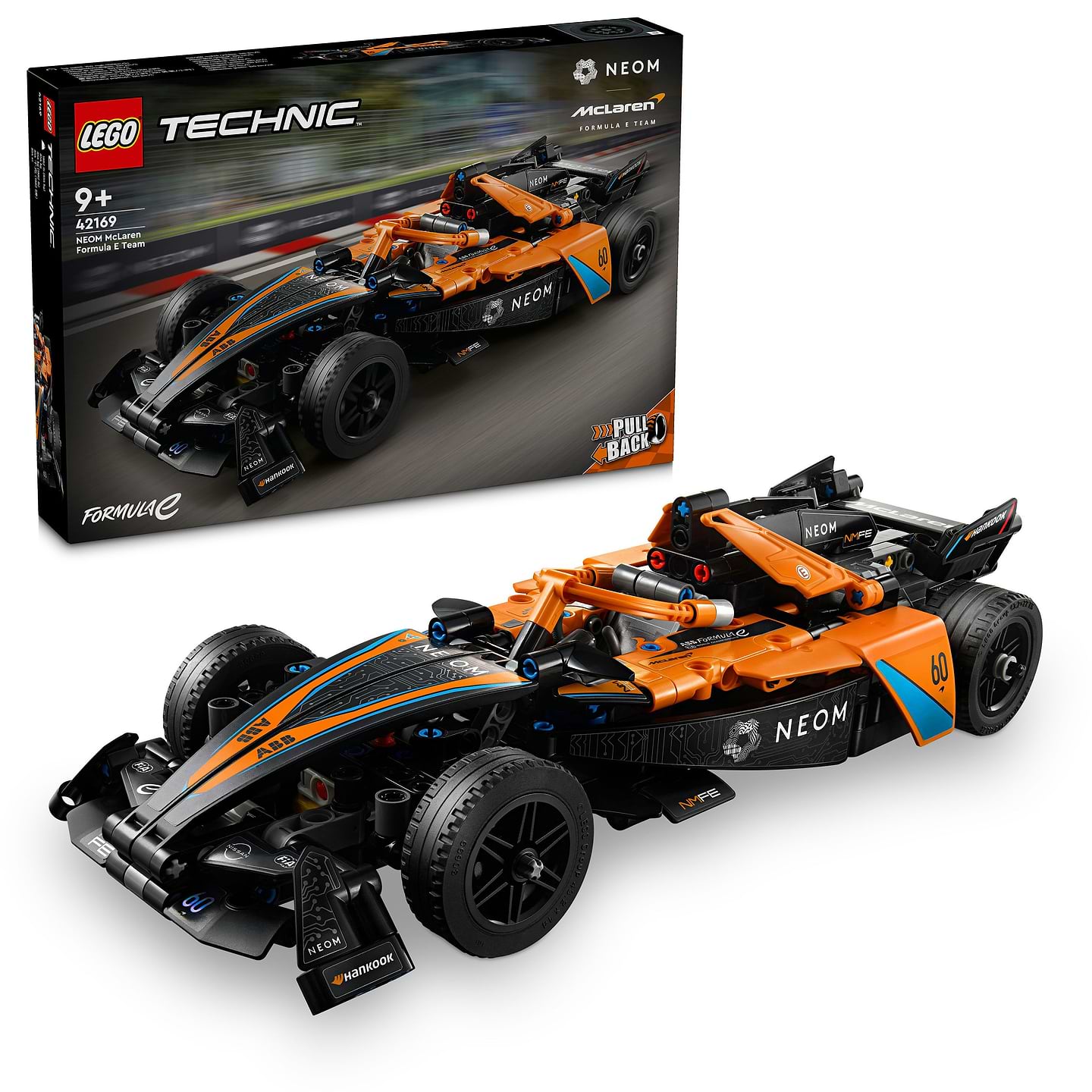 Конструктор LEGO TECHNIC Автомобіль для перегонів NEOM McLaren Formula E (42169) - Фото 1