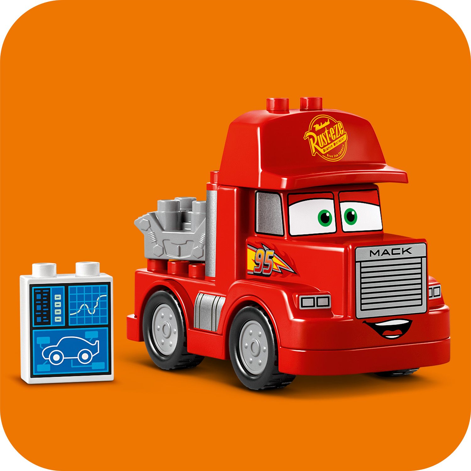 Фото - Конструктор LEGO DUPLO DISNEY TM Мак на скачках (10417)