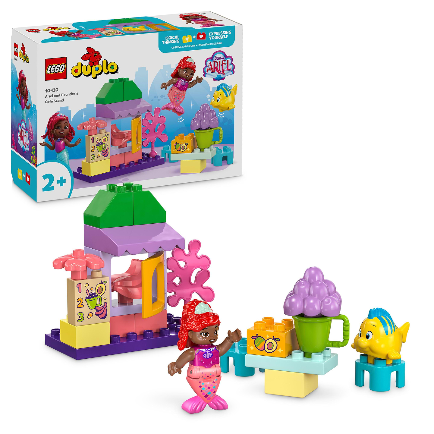 Конструктор LEGO DUPLO® | Disney Кофейня Ариэль и Флаундера (10420)