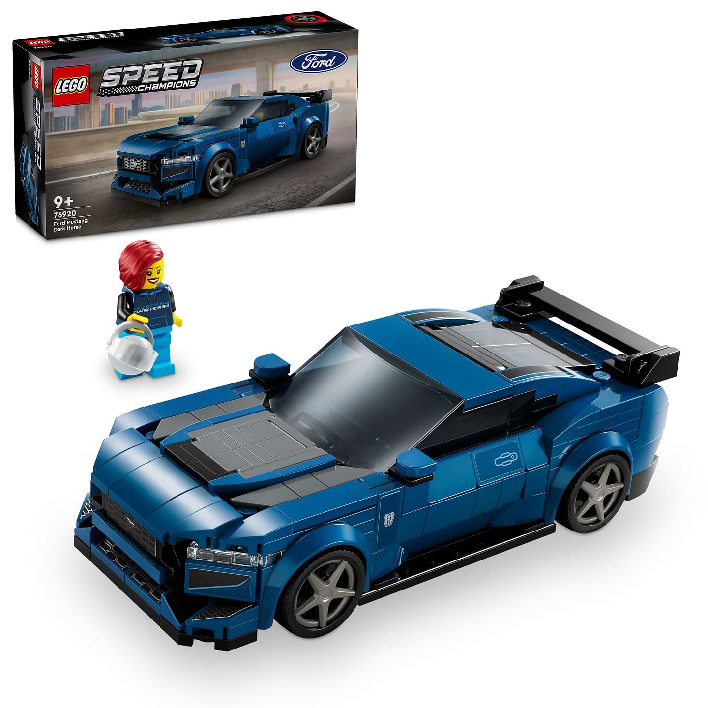 Конструктор LEGO SPEED CHAMPIONS Спортивный автомобиль Ford Mustang Dark Horse (76920)" - Фото 1