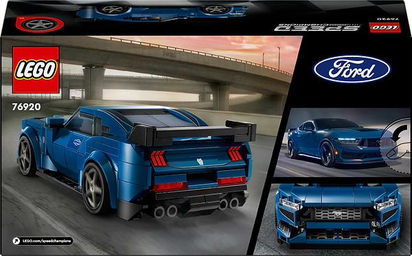 Фото - Уцінка - Конструктор LEGO SPEED CHAMPIONS Спортивний автомобіль Ford Mustang Dark Horse (76920)