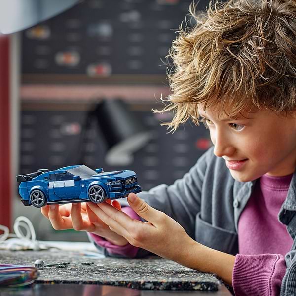 Фото - Уцінка - Конструктор LEGO SPEED CHAMPIONS Спортивний автомобіль Ford Mustang Dark Horse (76920)