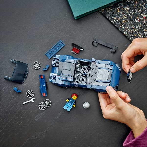 Фото - Уцінка - Конструктор LEGO SPEED CHAMPIONS Спортивний автомобіль Ford Mustang Dark Horse (76920)