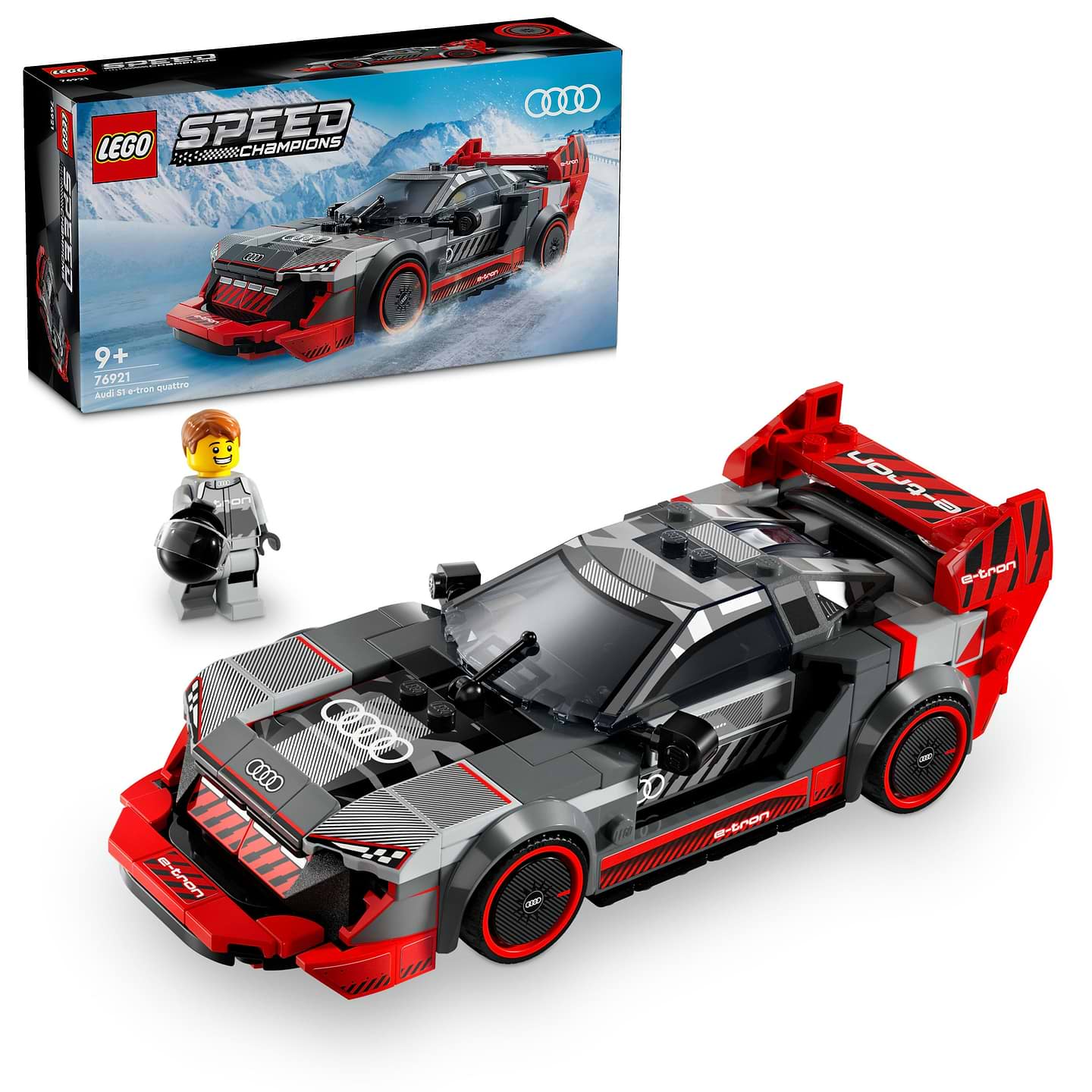 Конструктор LEGO SPEED CHAMPIONS Автомобиль для гонки Audi S1 ​​e-tron quattro (76921) - Фото 1
