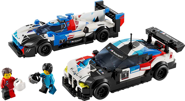 Фото - Конструктор LEGO SPEED CHAMPIONS Автомобілі для перегонів BMW M4 GT3 і BMW M Hybrid V8 (76922)