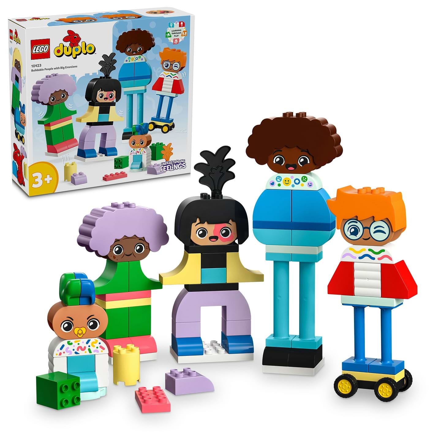Конструктор LEGO DUPLO Town Конструктор людей із сильними емоціями (10423) - Фото 1