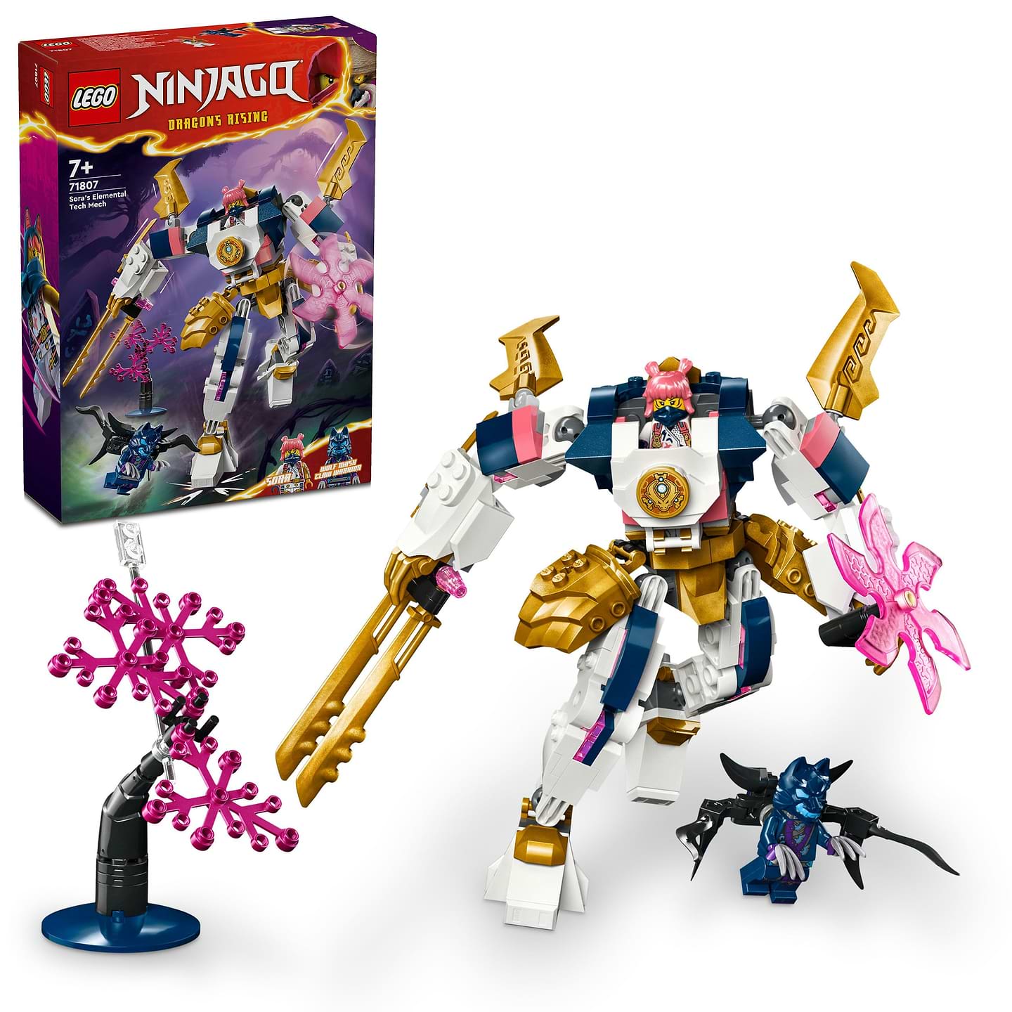 Конструктор LEGO NINJAGO Робот технической стихии Сори (71807) - Фото 1