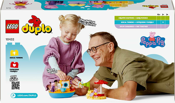 Фото - Конструктор LEGO DUPLO® Морская прогулка Пеппы на лодке (10432)