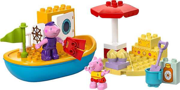 Фото - Конструктор LEGO DUPLO® Морская прогулка Пеппы на лодке (10432)