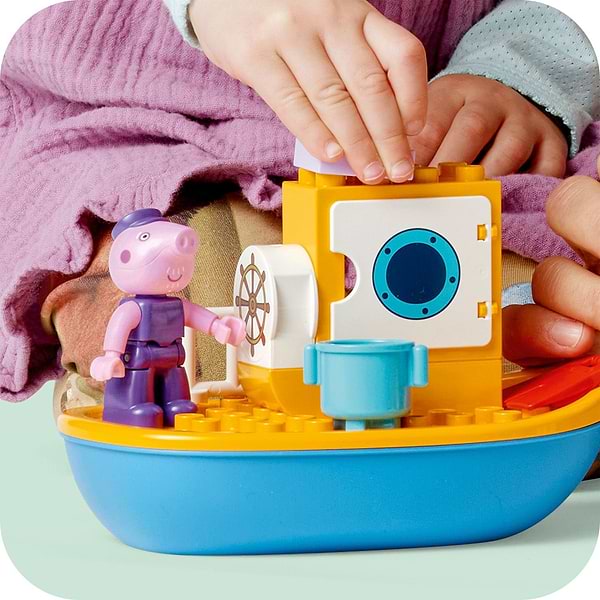 Фото - Конструктор LEGO DUPLO® Морская прогулка Пеппы на лодке (10432)