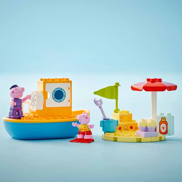 Фото - Конструктор LEGO DUPLO® Морская прогулка Пеппы на лодке (10432)