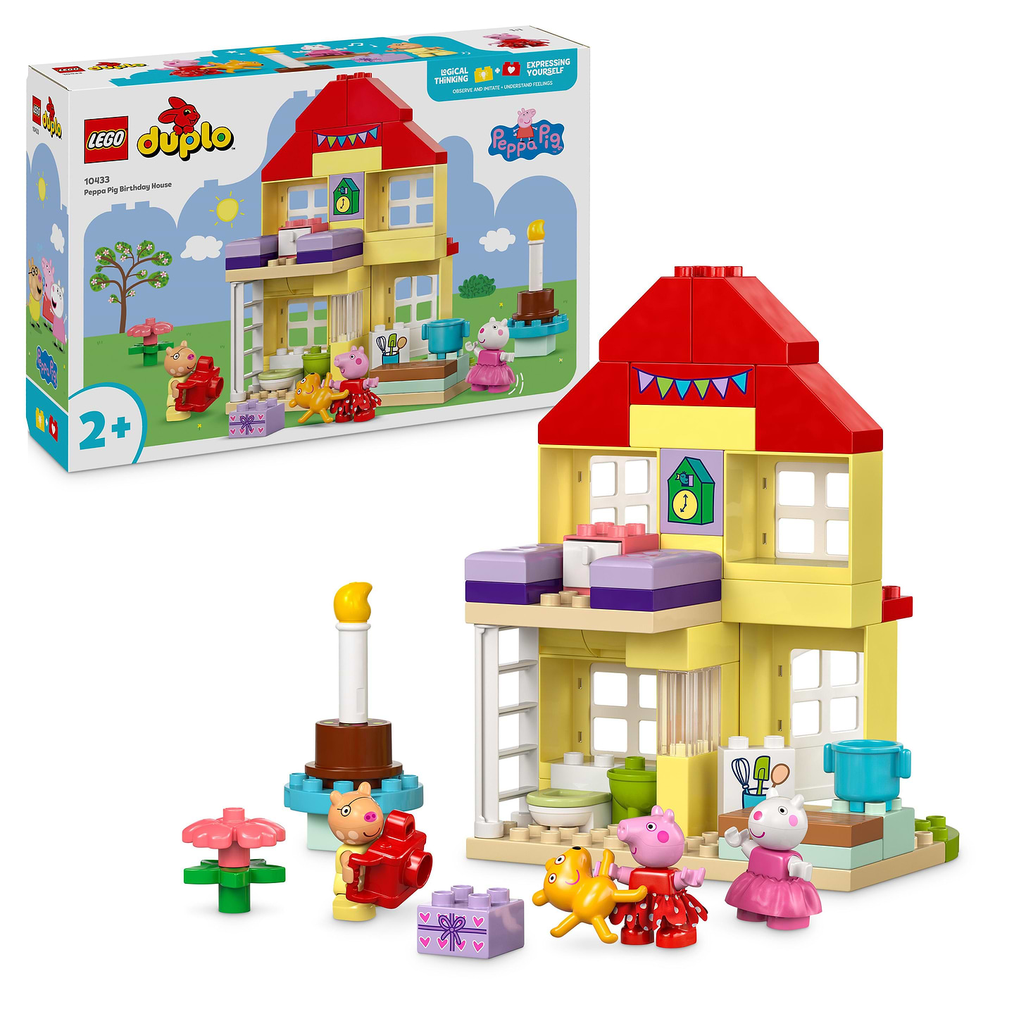 Конструктор LEGO DUPLO® Праздничный дом Пеппи (10433) - Фото 1