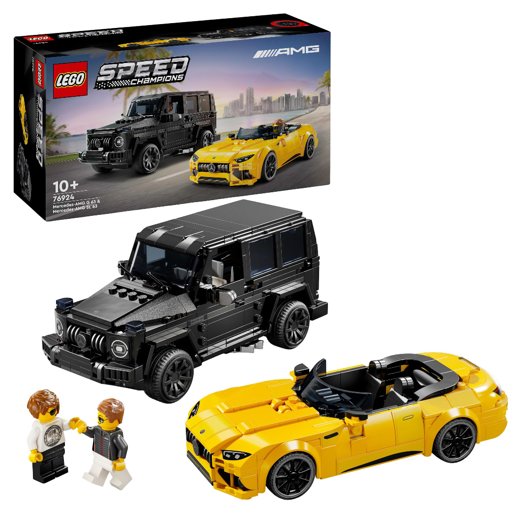Конструктор LEGO Speed ​​Champions Mercedes-AMG G 63 і Mercedes-AMG SL 63 (76924) - Фото 1