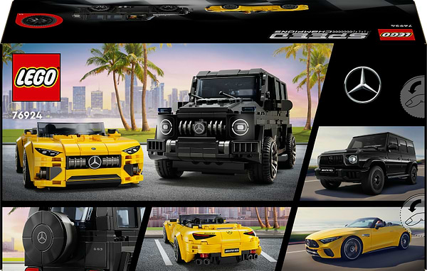 Фото - Конструктор LEGO Speed ​​Champions Mercedes-AMG G 63 и Mercedes-AMG SL 63 (76924)