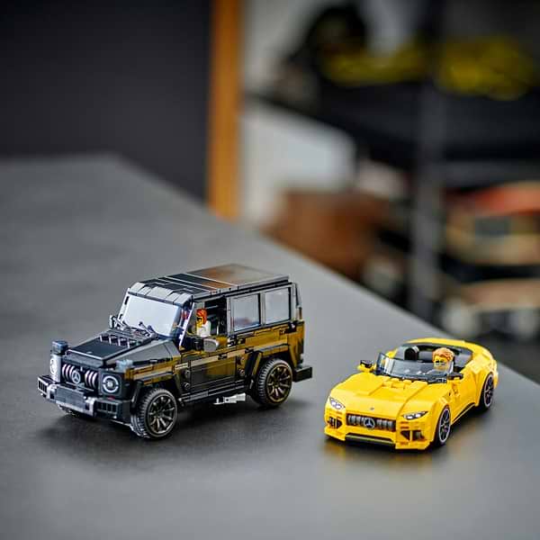Фото - Конструктор LEGO Speed ​​Champions Mercedes-AMG G 63 и Mercedes-AMG SL 63 (76924)