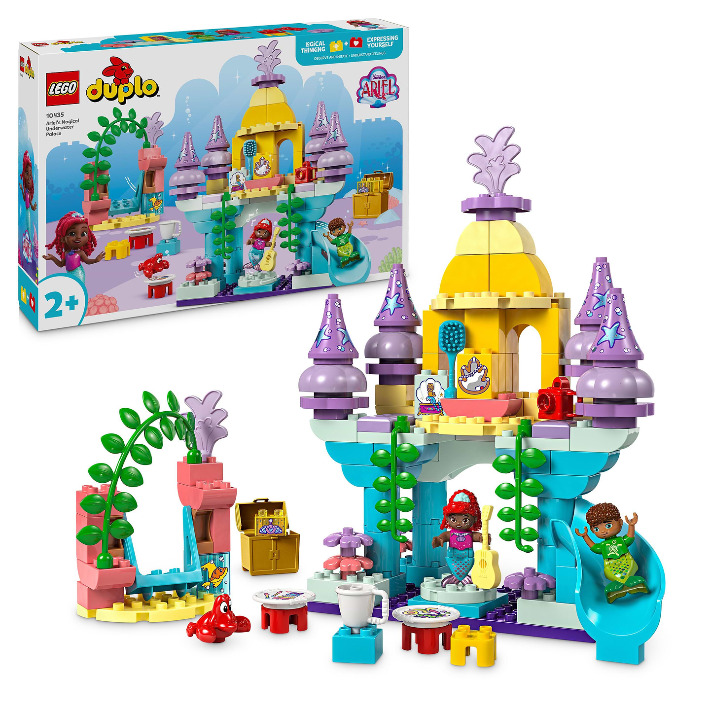 Конструктор LEGO DUPLO® Disney Очаровательный подводный дворец Ариэль (10435) - Фото 1