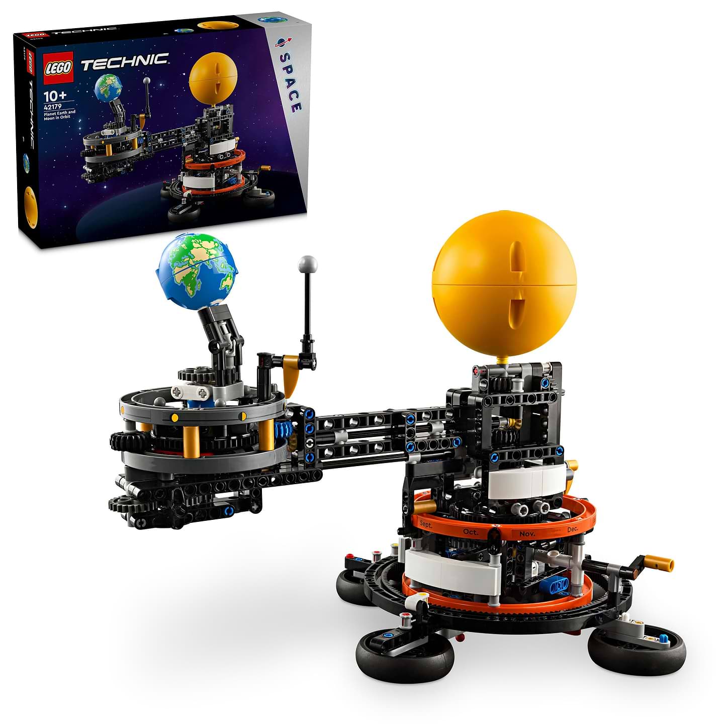 Конструктор LEGO TECHNIC Земля и Луна на орбите (42179) - Фото 1