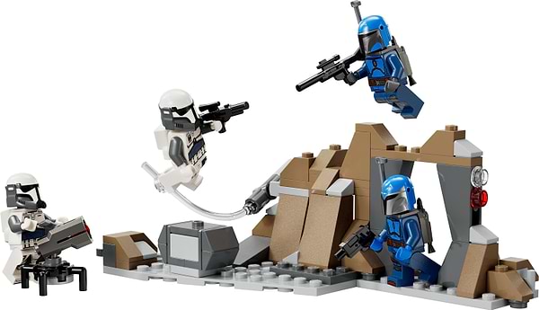 Фото - Конструктор LEGO Star Wars™ Бойовий комплект «Засідка на Мандалорі» (75373)
