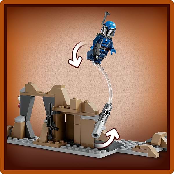 Фото - Конструктор LEGO Star Wars™ Бойовий комплект «Засідка на Мандалорі» (75373)