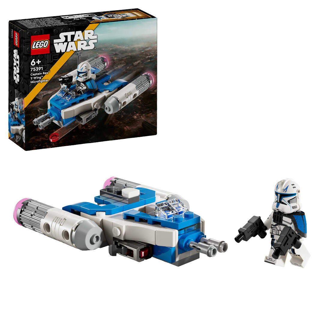Конструктор LEGO Star Wars™ Мікровинищувач Y-Wing Капітана Рекса (75391) - Фото 1
